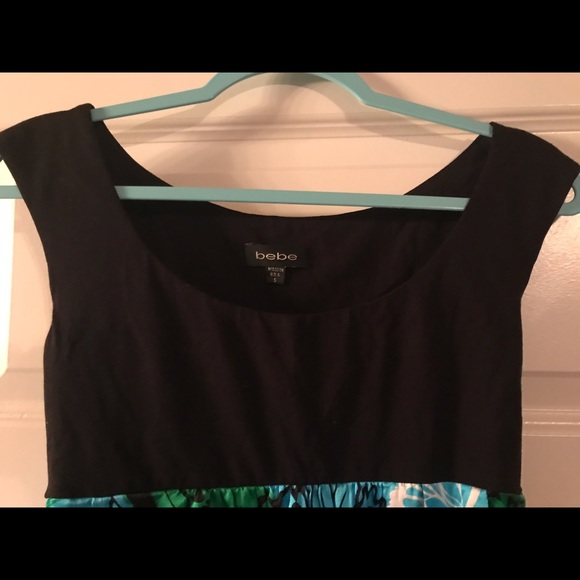 Bebe butterfly silk dress - Picture 4 of 16